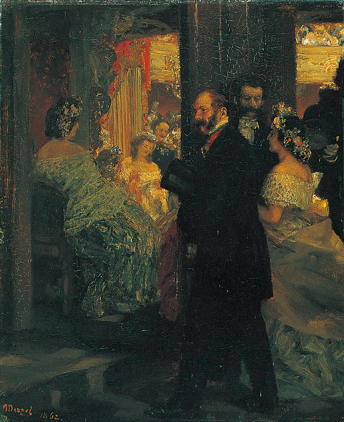  Adolpyh Von Menzel —— 歌剧院里